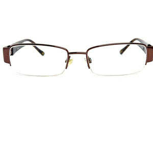 Bebe Eyeglasses frames Half Rim cheetah print multicolor‎ H17014